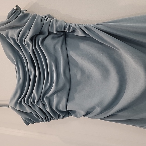 Cinq a Sept Mariah Midi Dress in Ocean Dew Size 10 - Picture 6 of 14